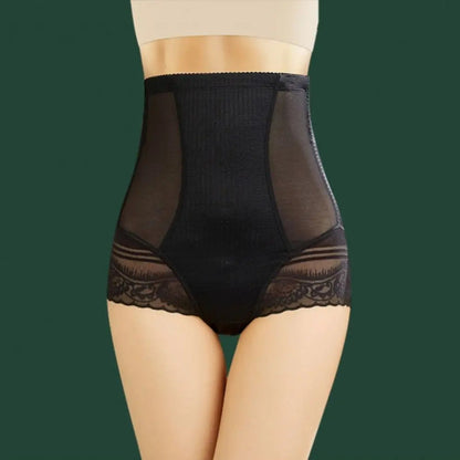 Lace Flower Postpartum Panties Transparent Tight Slim Seamless Underwear Restoration High Waist Tummy Control Shapewear Gym luvshop24