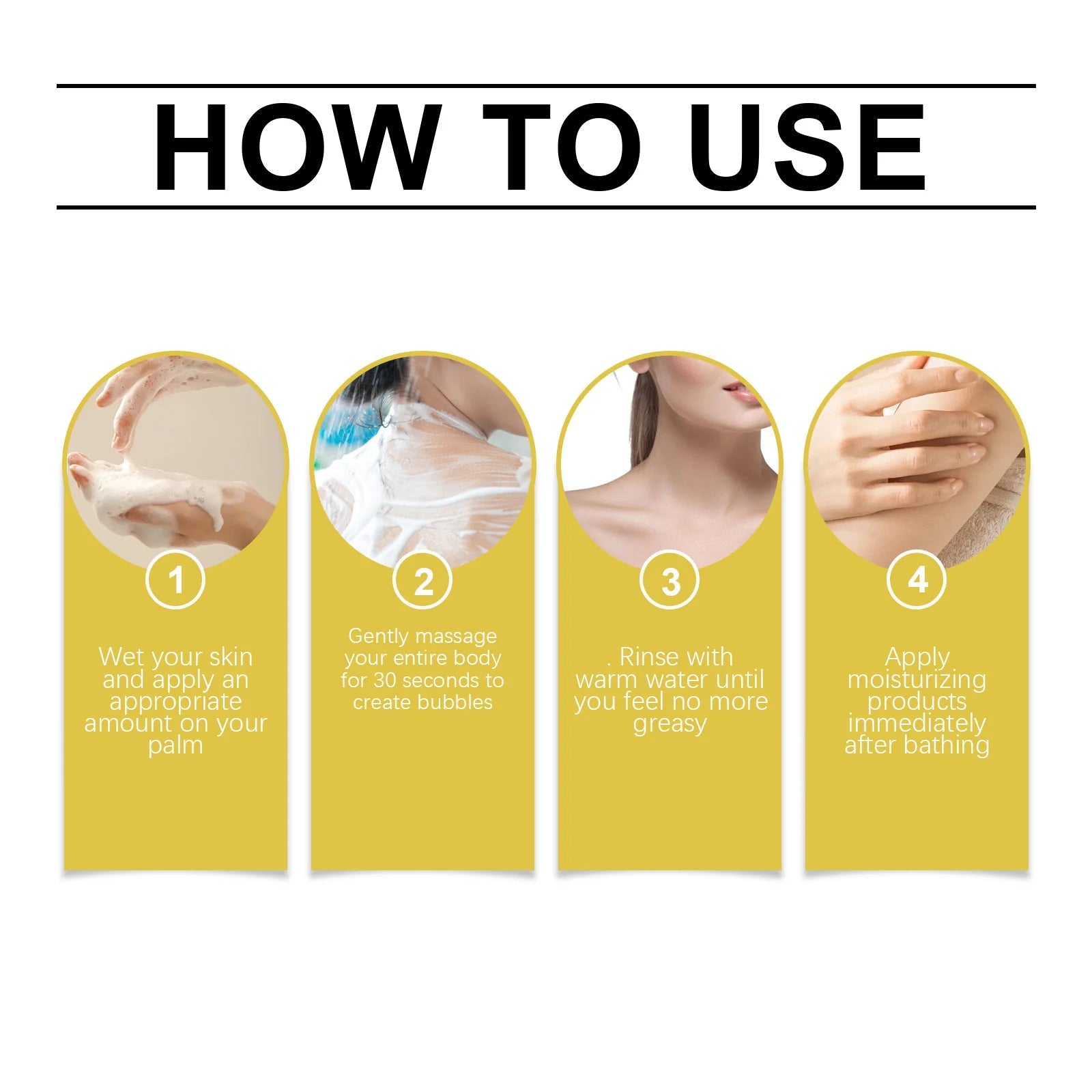 OCEAURA 100ml Comfort Shower Gel Long-term Moisture Lock to Improve Dry Skin Gentle Cleansing to Eeduce Friction and Irritation luvshop24