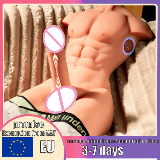 RENHEYUOU Big Size Male Ass for Gay Penis Masturbation Woman Sex Doll 16kg Sexy Butt Long Dildo Porn Doll Soft Anu Adult Product luvshop24