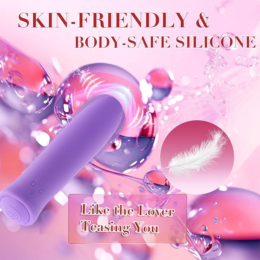 Mini Bullet Vibrator Female Powerful G Spot Clitoris Nipples Stimulator Vagin Massager Dildo Maturbator Adult Erotic Toys Women luvshop24