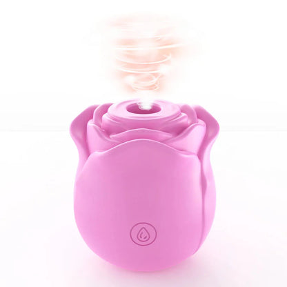 Rose Shape Vagina Sucking Vibrator Nipple Massager Clitoral Vacuum Stimulator Vibrating Female Masturbator Sex Toys for Adults luvshop24