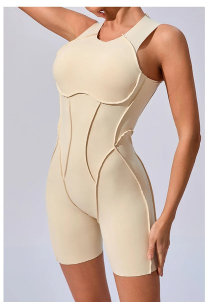 Sports Overalls Padding Sporty Jumpsuit Sportswear Woman Gym Clothing Suit for Fitness Women Bodysuit luvshop24