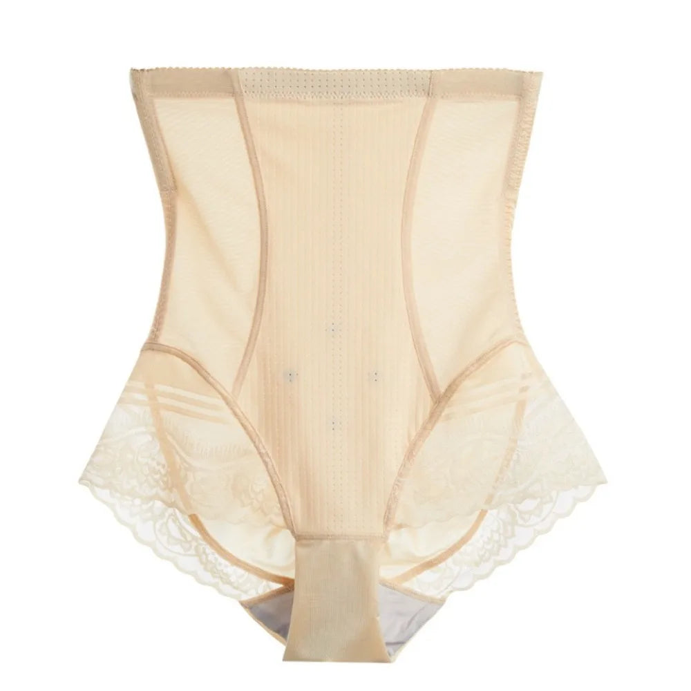 Lace Flower Postpartum Panties Transparent Tight Slim Seamless Underwear Restoration High Waist Tummy Control Shapewear Gym luvshop24