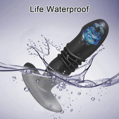 Telescopic Vibrating Butt Plug Anal Vibrator Wireless Remote Sex Toys for Women Ass Anal Dildo Prostate Massager Men Buttplug luvshop24