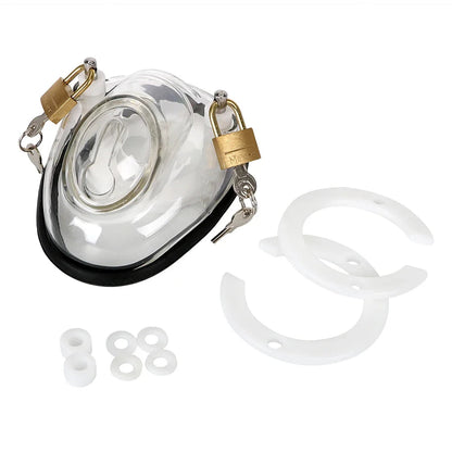 Cock Cages Penis Ring Chastity Cock Ring Chastity Belt Penis Lock Erotic Toys Adult Products Male Chastity Device Lock Penis Toy luvshop24
