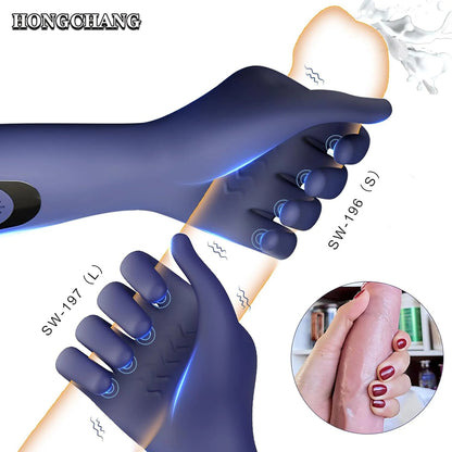 Sex Toys for Men Rechargeable Penis Massager with 9 Vibrators Male Masturbator Delay Lasting Glans Trainer Men's Glans Vibrator luvshop24