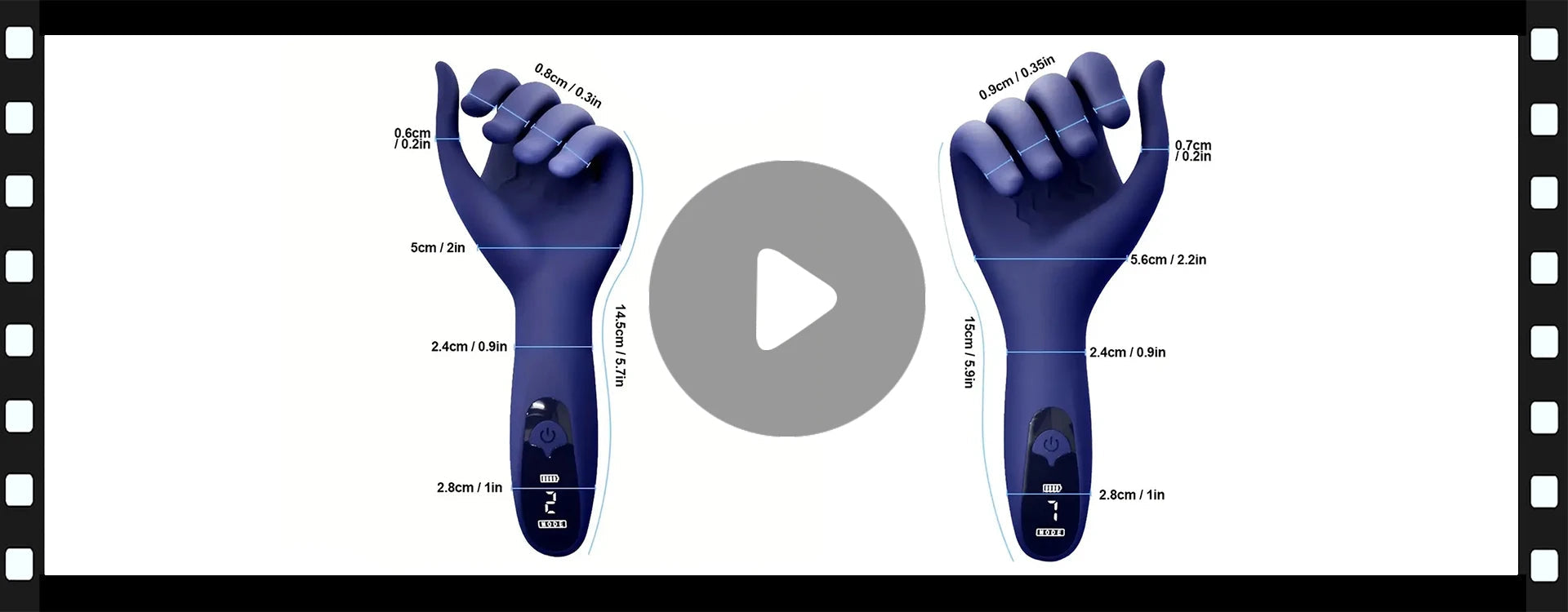 Sex Toys for Men Rechargeable Penis Massager with 9 Vibrators Male Masturbator Delay Lasting Glans Trainer Men's Glans Vibrator luvshop24