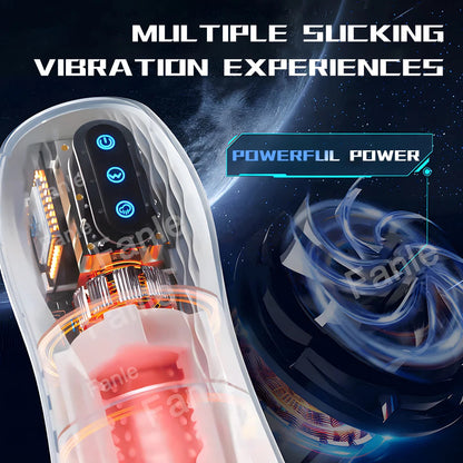Male Masturbator Automatic Sucking Vibration Blowjob Machine Heating Pussy Penis Pump Masturbation Cup Sex Toys for Men Supplies luvshop24