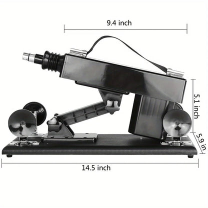 New Sex Machine for Couple Female Masturbation with Dildos Adjustable Angle Retractable Machine Gun Sex Toys luvshop24