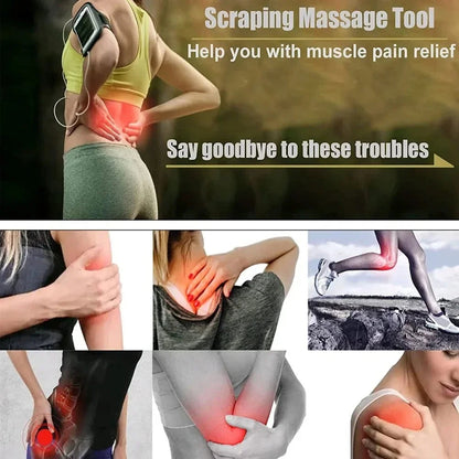 Facial Gua Sha Massage Board Portable Full Body Scraping Plate for Women Adults Massager Face Lift Relief SPA Massage Tool Gift luvshop24