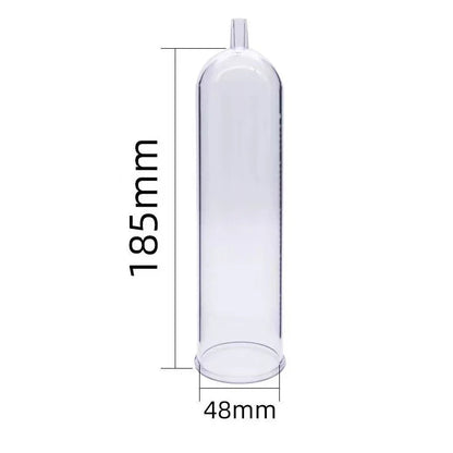 Accessories for Penis Pump Cylinder Flask Part Replacement for Dick Extender Enhancer Stretcher Vacuum Pumps Sex Toys Men luvshop24