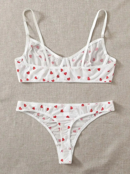 Female Lingerie Sexy Lingerie for Women Body Shorts Push-up Bra Fancy Woman Underwear Transparent Intimate Lingerie Set luvshop24