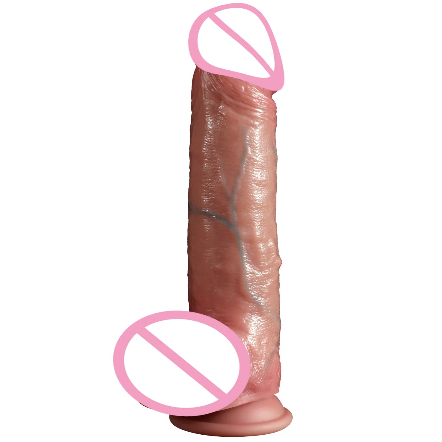 2 in1 Super Realistic Dildo Penis Sliding Foreskin+Ejaculating Big Dick Penetration Anal Female Masturbation Sexy Adult Sex toys luvshop24