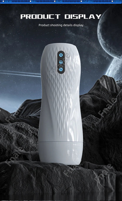 Male Masturbator Automatic Sucking Vibration Blowjob Machine Heating Pussy Penis Pump Masturbation Cup Sex Toys for Men Supplies luvshop24