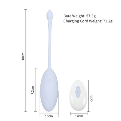 Wireless Remote Control Vibrating Egg Powerful Sexy Toys for Couples G-Spot Bullet Vibrator Clitoris Stimulator Love Egg Adults luvshop24