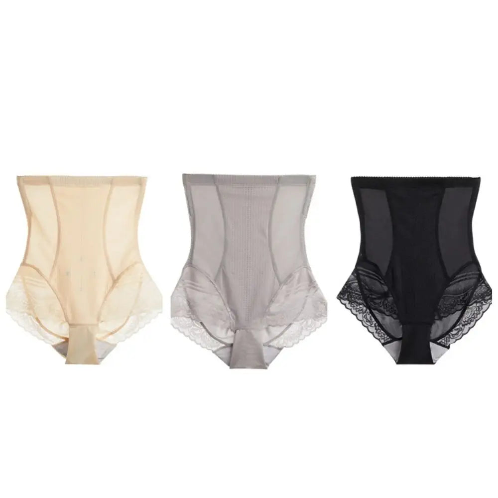 Lace Flower Postpartum Panties Transparent Tight Slim Seamless Underwear Restoration High Waist Tummy Control Shapewear Gym luvshop24