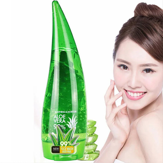 260ml aloe vera gel moisturizing and brightening skin tone acne-removing aloe vera gel after-sun gel moisturizing cream luvshop24