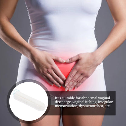 50pcs Sanitary Tampon Pure Cotton Women Supplies Menstrual Finger Push-in Easy Travel Premium Safe Female Hygiene Care luvshop24