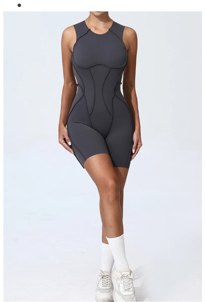 Sports Overalls Padding Sporty Jumpsuit Sportswear Woman Gym Clothing Suit for Fitness Women Bodysuit luvshop24