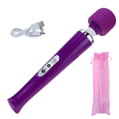 Electric Body Massager10 Speed Vibrations Powerful Deep Tissue  Massage  Back/Neck/Leg Recovery Muscle Pain Relief Soreness luvshop24
