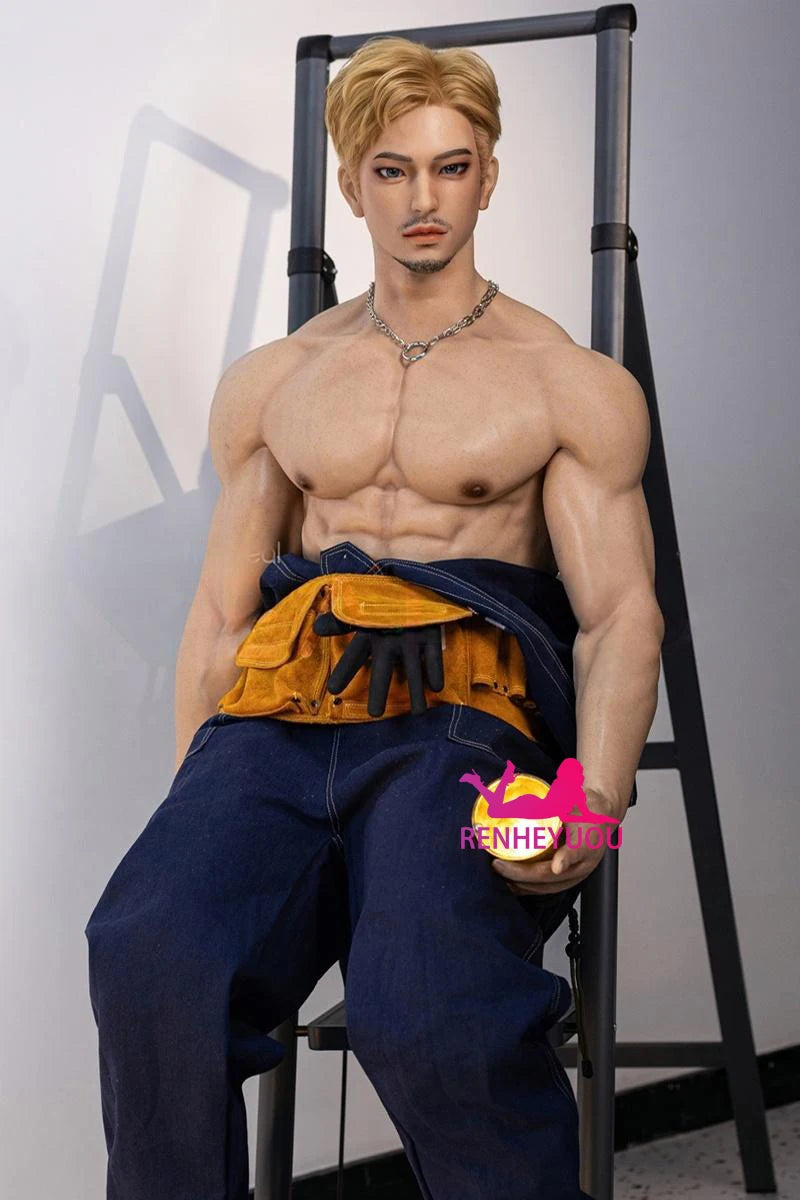 RENHEYUOU 186CM Full Body Silicone Realistic Adult Male Sex Doll Gay Big Penis Male Sex Toys Female Masturbation Doll Dildo 18+ luvshop24
