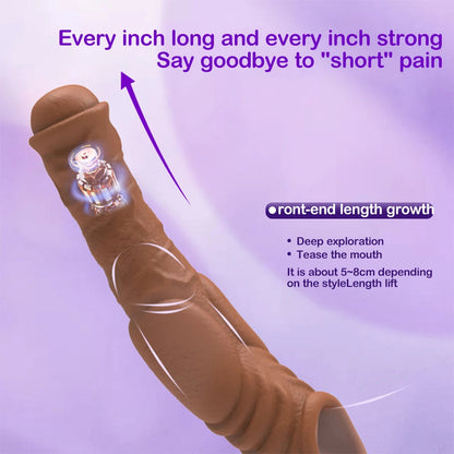 HESEKS Vibrating Penis Sleeve Vibrator for Men Couple Penis Extender Cover Reusable Special Condom Cock Erotic Toys for Men luvshop24