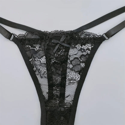 3Pcs/Set New Lace G-string Women's Sexy Underwear Low Waist Breathable Briefs Ladies Intimates Soft Thong Lingerie Fast Shipping luvshop24