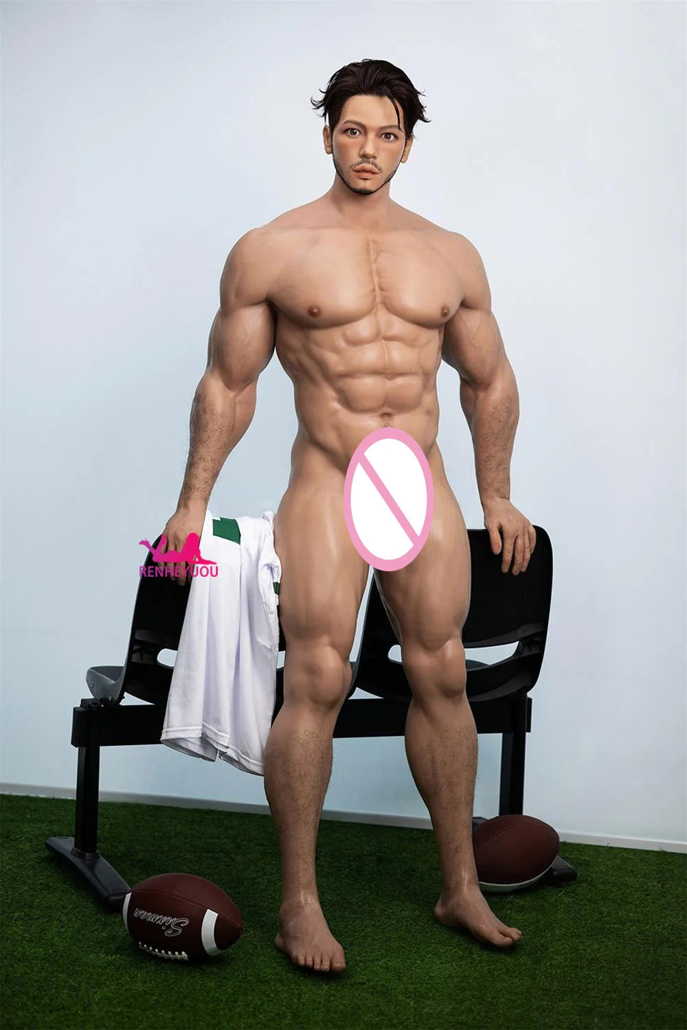 RENHEYUOU Full Size Silicone Male Masturbator Sex Doll Lifelike Anal 185CM Sexy Adult Realistic Male Gay Big Dildo Sex Toys 18+ luvshop24