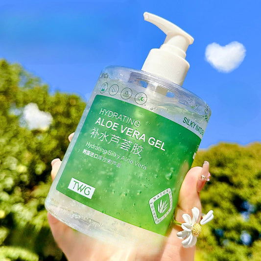 Aloe Vera Gel 500g Large Bottle Moisturizing Aloe Gel Large Capacity Hydrating and Moisturizing luvshop24