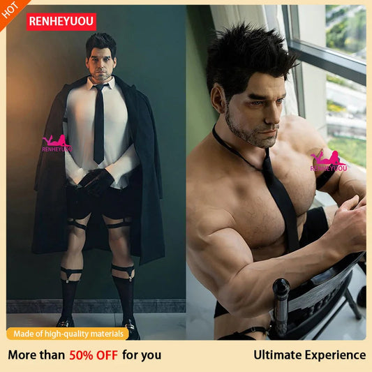RENHEYUOU Gay Sex Toys High Quality Adult Real Doll 186CM Male Female Masturbation Sex Toys Lifelike Anal Sexy Breasts Sex Dolls luvshop24
