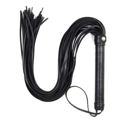 High Quality Pu Leather Pimp Whip Racing Riding Crop Party Flogger Hand Cuffs Queen Black Horse Riding Whip Sports Horsewhip luvshop24