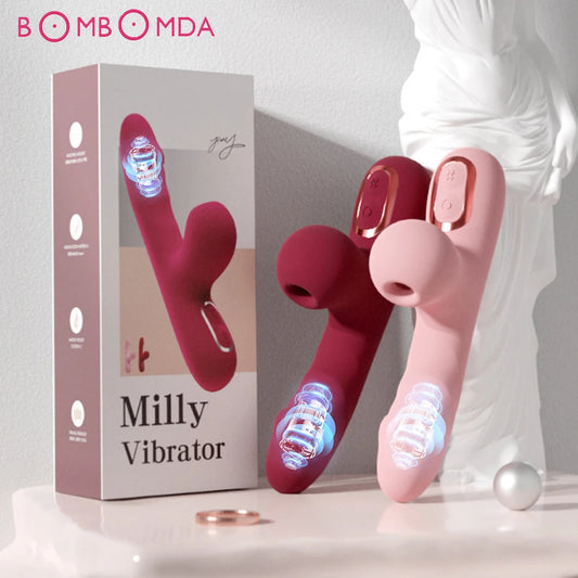 Vibrator Sucking Heating G Spot Vibrating Dildo Massager Vibrator Clitoris Sucking Clit Stimulator Female Masturbator For Women luvshop24