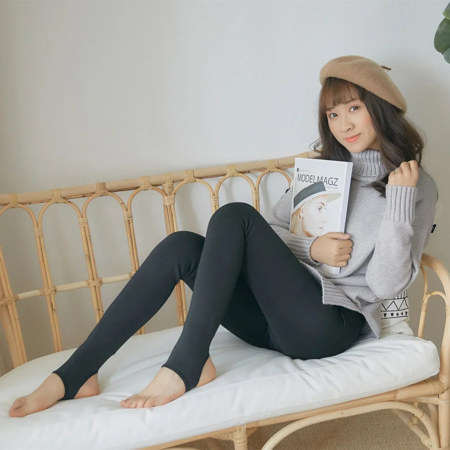 Women's Fleece Tights Warm Insulated Pantyhose Skin Effect Translucent Stockings Sexy Women's Underwear High Elastic Leggings luvshop24