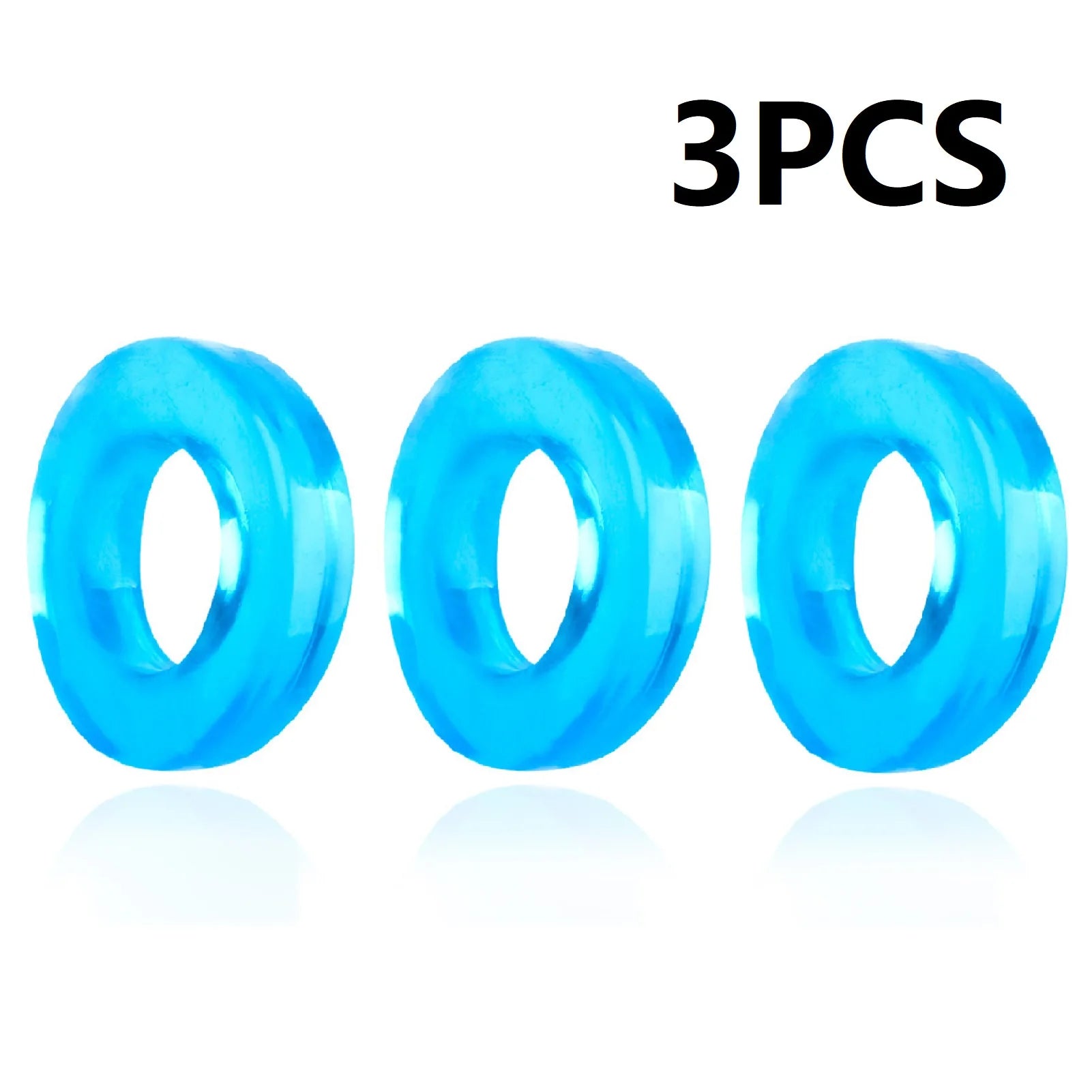 Cock Ring Silicone Penis Lock Rings Male Reusable Delay Ejaculation Ring Scrotum Bondage Goods Couple Cock Erection Erotic Toys luvshop24