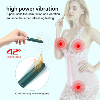 Makeup Brush Vibrator for Women Clit Vagina Stimulator AV Magic Dildo Wand Bullet Vibrator Female Masturbation Massager Sex Toys luvshop24