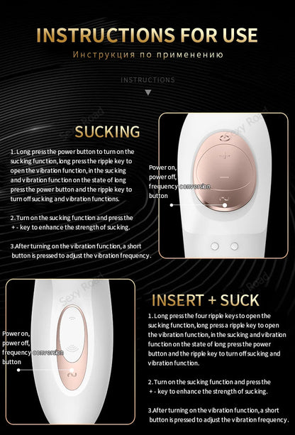 satisfyer G-Spot 10 Speed Sucking Vibrators G spot Clit Stimulation Silicone Vibration Nipple Sucker dildo UYO rabbit vibrator luvshop24