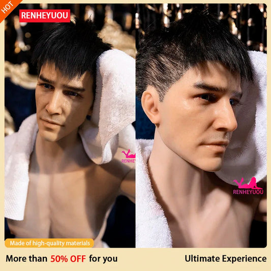 RENHEYUOU 183CM Silicone Sexy Adult Sex Dolls Full Body Love Doll Realistic Penis Anus Male Gay Female Sex Toys 18+ Boyfriend luvshop24