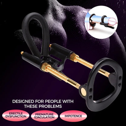 Penis Edge Extender Enlarge Device Adjustable Dick Enhancer Stretcher Penis Growth Sex Toys for Men Delay Lasting Trainer luvshop24