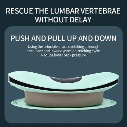 Electric Lumbar Traction Massager Adjustable Vibration Waist Massager Wa ist Spine Support Back Massage Machine Waist masajeador luvshop24