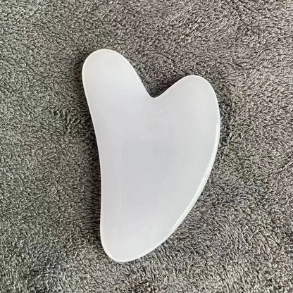 1Pcs Beeswax Guasha Scraping Massage Scraper Face Massager Acupuncture Gua Sha Board Acupoint Face Eye Care SPA Massage Tool luvshop24