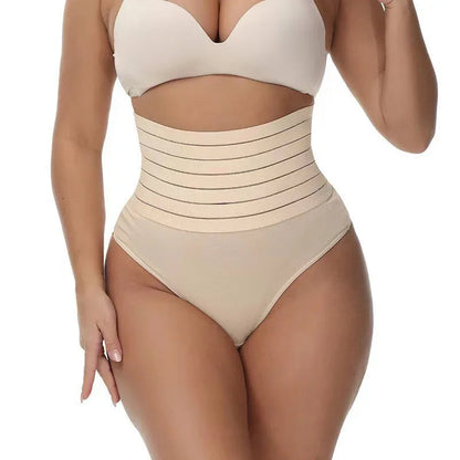 1pcs Women High Waist Shaping Brief Lady Thong Body Shaper Slimming Underwear Butt Lifter Control Pantie Sexy Shapewear Panty luvshop24