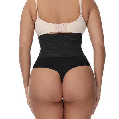 1pcs Women High Waist Shaping Brief Lady Thong Body Shaper Slimming Underwear Butt Lifter Control Pantie Sexy Shapewear Panty luvshop24