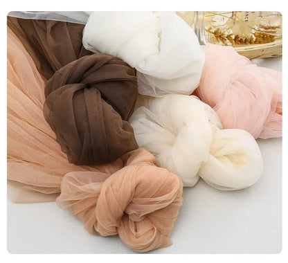 0.5/2/5m Low Stretch Corsetry Fabric Premium Strong Net Soft Nude Tulle for Corset,Power Mesh,DIY Women Dress,Bridal Veil Sewing luvshop24