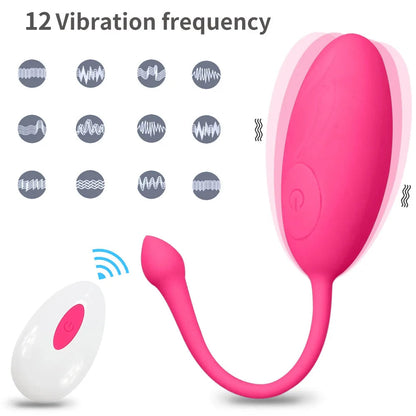 Wireless Remote Control Vibrating Egg Powerful Sexy Toys for Couples G-Spot Bullet Vibrator Clitoris Stimulator Love Egg Adults luvshop24