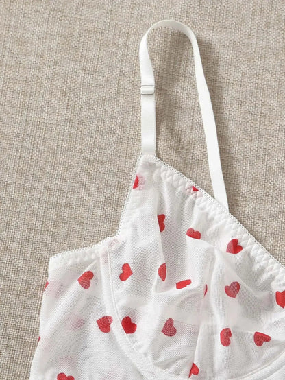 Female Lingerie Sexy Lingerie for Women Body Shorts Push-up Bra Fancy Woman Underwear Transparent Intimate Lingerie Set luvshop24