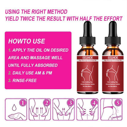 Hip massage moisturizing essential oil luvshop24