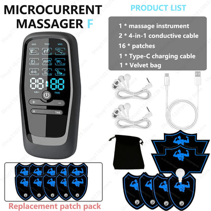 Physiotherapy Tens Muscle Stimulator Electric Ems Acupuncture Body Massage Digital Therapy Slimming Machine Electro Stimulator luvshop24