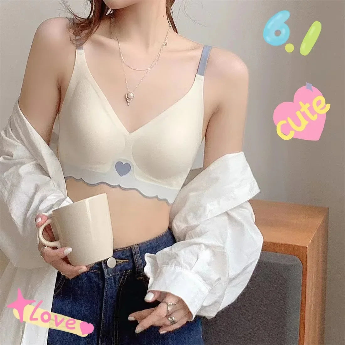 2024 Invisible Push Up Bra Backless Sexy Women Bras Low Cut Plunge Brassiere Open Back Wedding Underwear Seamless Lingerie luvshop24