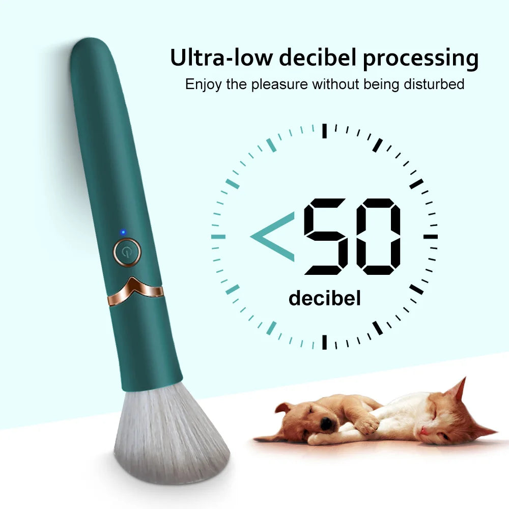 Makeup Brush Vibrator for Women Clit Vagina Stimulator AV Magic Dildo Wand Bullet Vibrator Female Masturbation Massager Sex Toys luvshop24