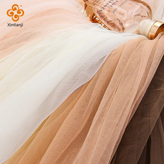0.5/2/5m Low Stretch Corsetry Fabric Premium Strong Net Soft Nude Tulle for Corset,Power Mesh,DIY Women Dress,Bridal Veil Sewing luvshop24
